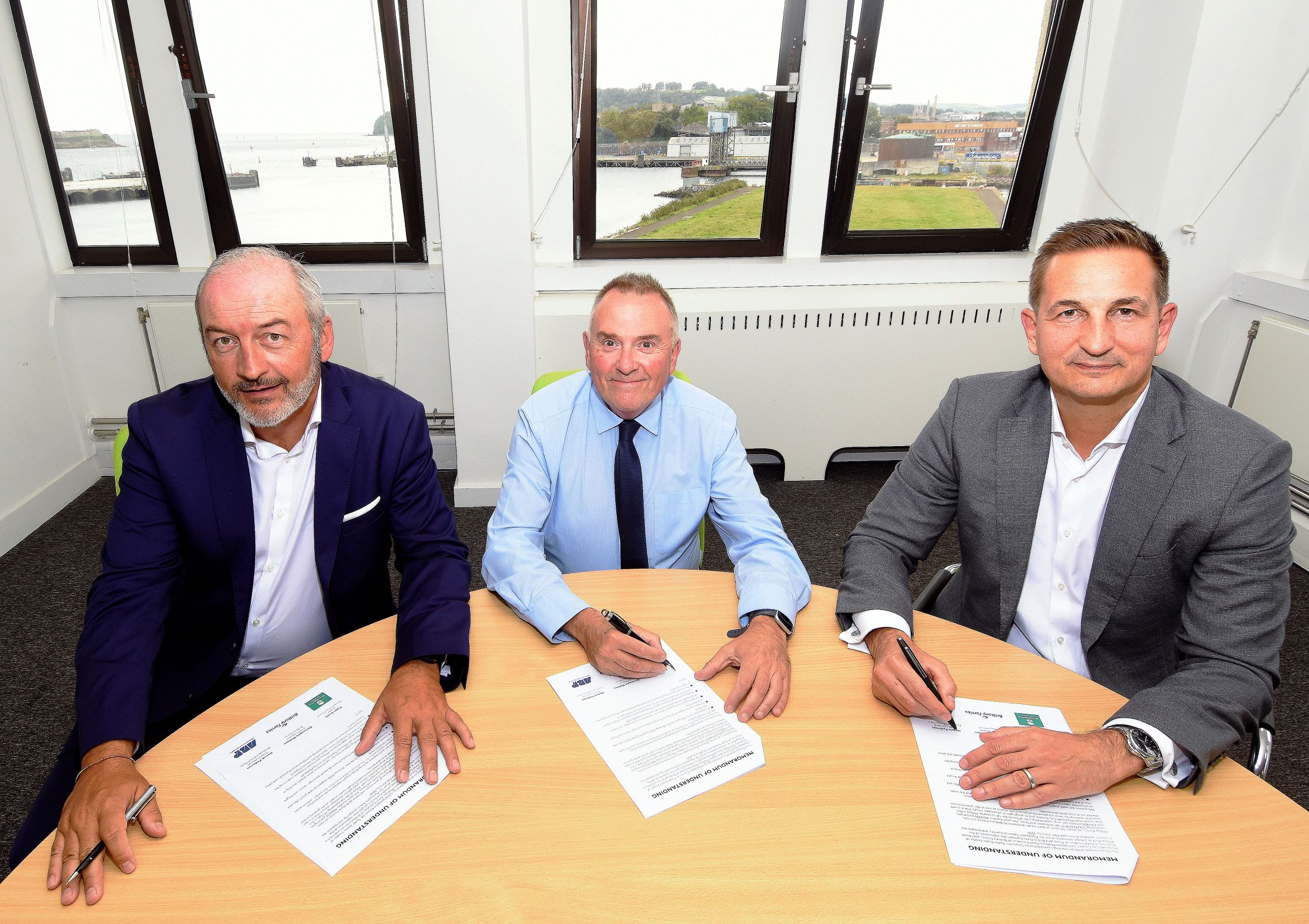 Groundbreaking port agreement signed at Plymouth