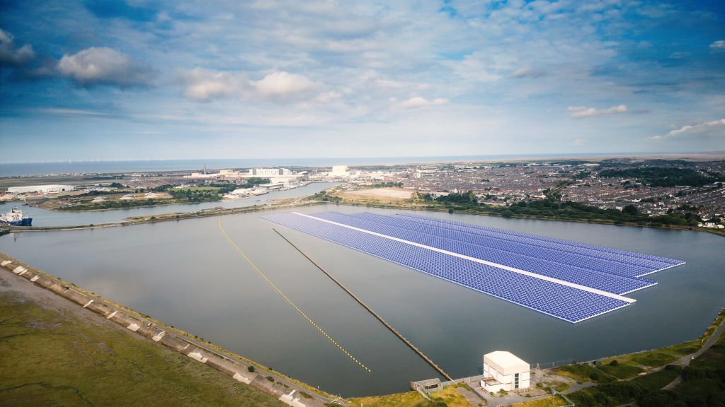 Port of Barrow submits Planning Application for UK’s largest floating solar energy project